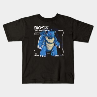 Mecha turtle Kids T-Shirt